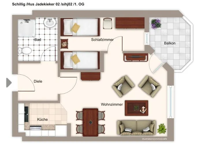 Daire Hus Jadekieker Hus Jadekieker 02 Schillig